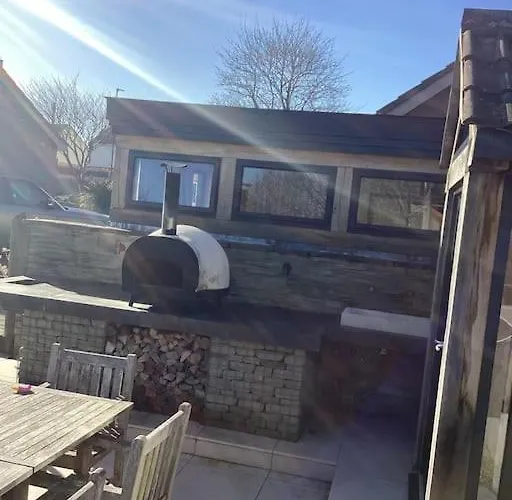 度假居 Harcombe Barn Near 布里斯托